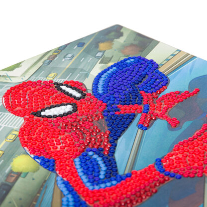 Crystal Art Spiderman Card Diamond Painting Kit