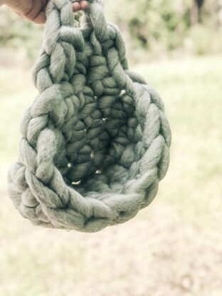 White Sage Hanging Basket