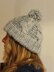 Storm Cable Pom Pom Hat & Cowl Set