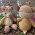 Fantasy Forest and Domestic Animals Deer Dragon Horse Llama Unicorn Crochet Amigurumi Dolls Plushie