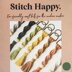 Stitch Happy Avocado Green Keyring Macrame Kit