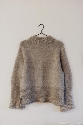 The Comfort Jumper Knitting pattern by Darling Jadore