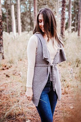 Sutherland Waterfall Crochet Vest