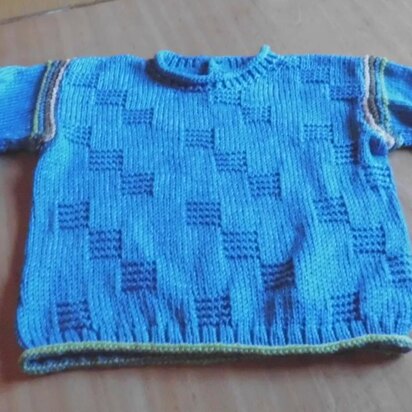 DANIELA, cotton jumper for the bairns