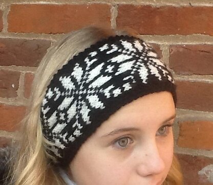 Swirling Snows & Falling Snows Headband