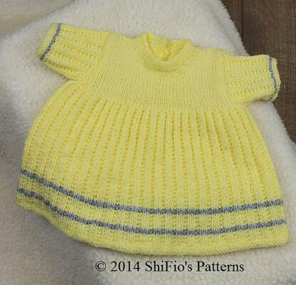 Sailor Dress Knitting Pattern #186