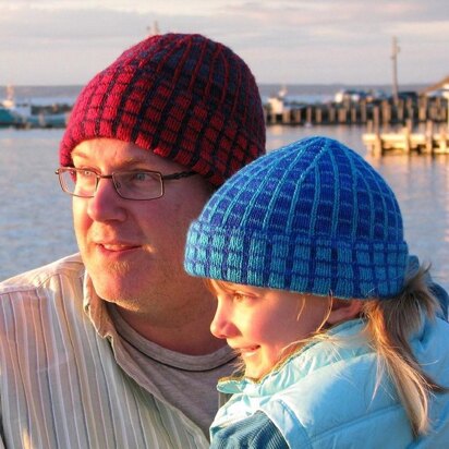 Super-Hero Hat 185 - knitting pattern