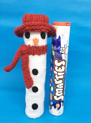 Snowman Smartie bags, chocolate orange, F.Rocher