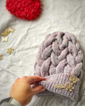 Winter Blosson Beanie