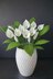 Crochet Peace Lily flowers pattern