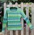 Chevron & Broken Moss Stitch Sweater