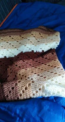 Which way Filet blanket by Fibre Spider