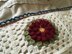 Flower crochet blanket
