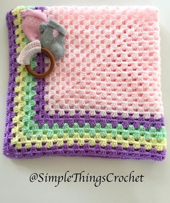 Pretty Pastels Baby Blanket