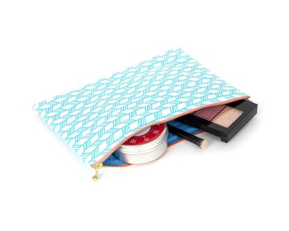 LoveCrafts Zipper Pouch Pattern - Downloadable PDF