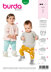 Burda Style Babies' Coordinates, Pull-On Top and Pants B9312 - Paper Pattern, Size 1M-18M