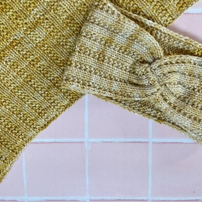 Road Tripper Ear Warmer - knitting pattern