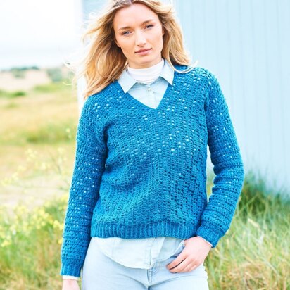 Filet Jumpers in Stylecraft Bellissima DK and Special DK- 9967 - Downloadable PDF