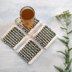 Interlaced Row Placemat and Coaster Set