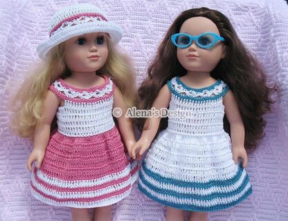 Doll Summer Dress Set