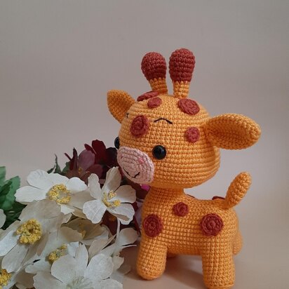 Crochet the Little Giraffe pattern, Amigurumi pattern, Crochet Animals