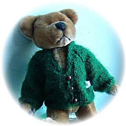 Teddy bear cardigan
