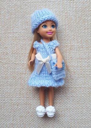 Little Sister in Baby Blue for Doll