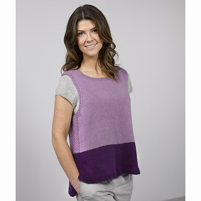 775 Summer Seeds Tank - Top Knitting Pattern for Women in Valley Yarns Goshen