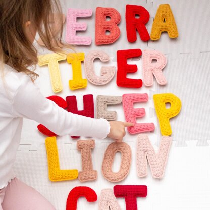 Crochet Alphabet Pattern