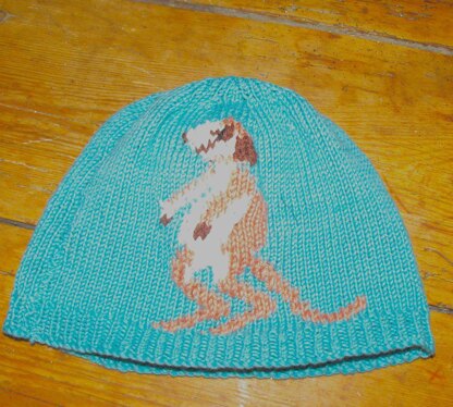 MEERKAT BEANIE HAT KNITTING PATTERN - MADMONKEYKNITS