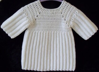 Baby Ribbed Jumper Dress & Pinafore