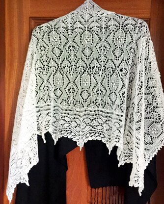 Lace shawl 1