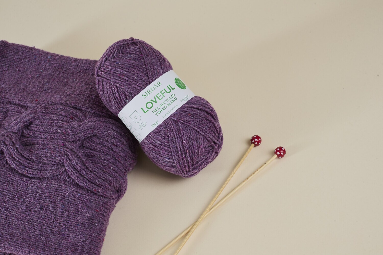 Sirdar Loveful Recycled Tweed - view 4