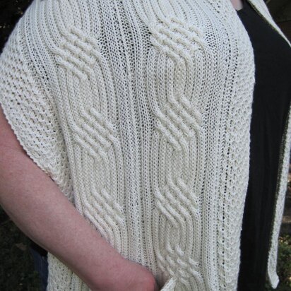 Warm Cobbler Pocket Shawl