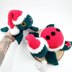 Amigurumi turtle Christmas