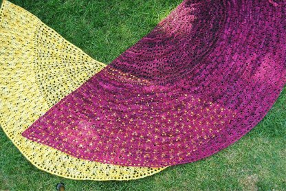 Summer moon shawl