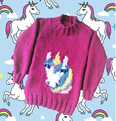 Unicorn Chunky Sweater