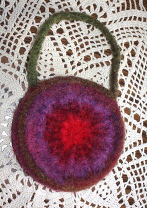 Little Miss Felted Purse