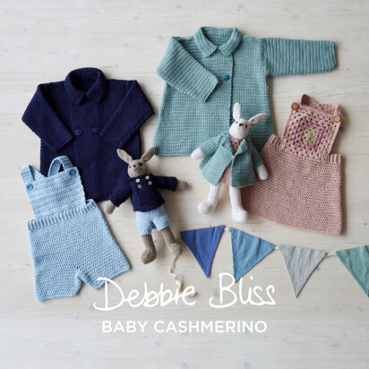 Me and My Friend - Layette Crochet Pattern For Toddlers in Debbie Bliss Baby Cashmerino by Debbie Bliss