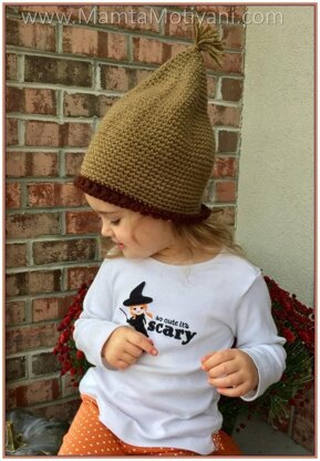 Crochet Acorn Beanie Pattern For Children Newborn Baby