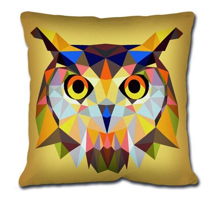 Margot Owl Needlepoint Cushion Kit