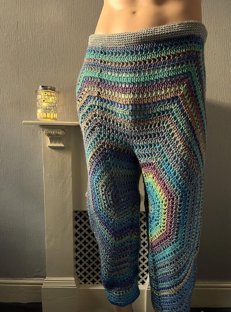 Any Yarn Octagon Shorts LoveCrafts