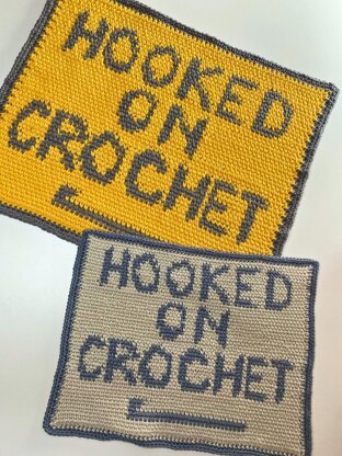 "Hooked" Wall Hanging