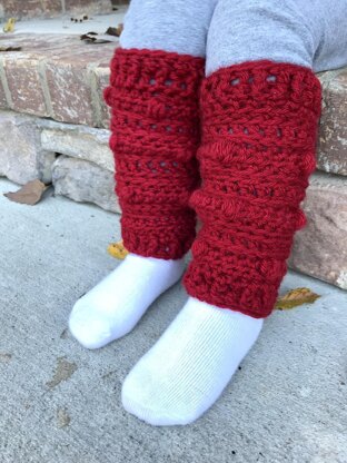 Snow Drifts Leg Warmers