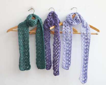 Three Cotton Scarves