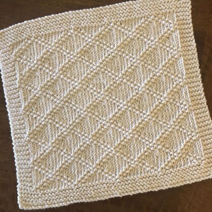 Hand knit dishcloths - set of 4