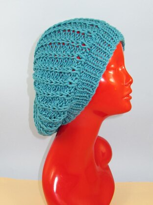 Chunky Fishermans Rib Super Slouch Hat