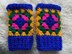Crochet Granny Square Mittens