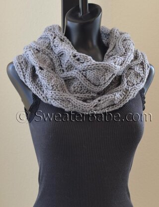 #185 Chunky Waves Eternity Scarf