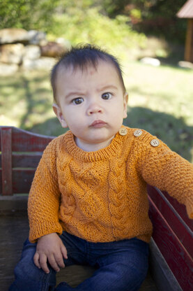 Diggory Sweater in Berroco Modern Cotton - PDF345-2